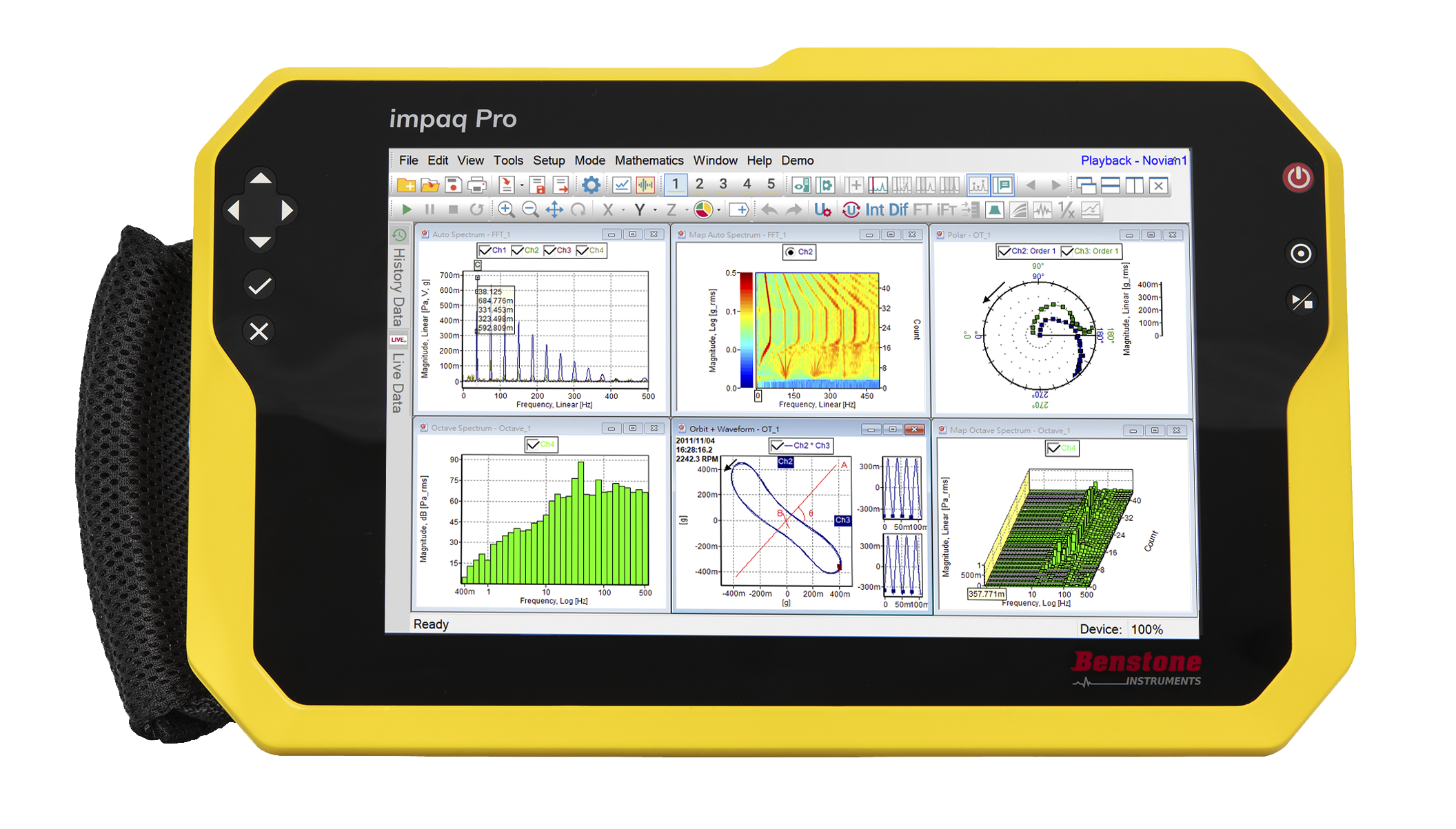 게시판 > Sound & Vibration Analyzer > Impaq Pro Portable Analyzer